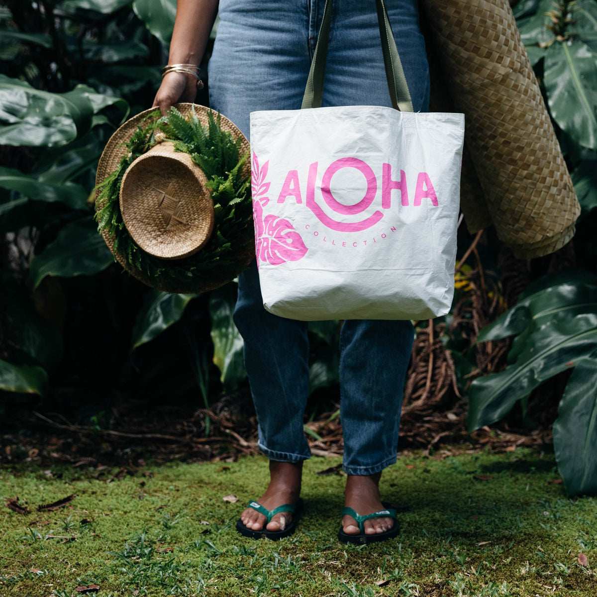 Reversible Tote | Maui Lokelani Rose