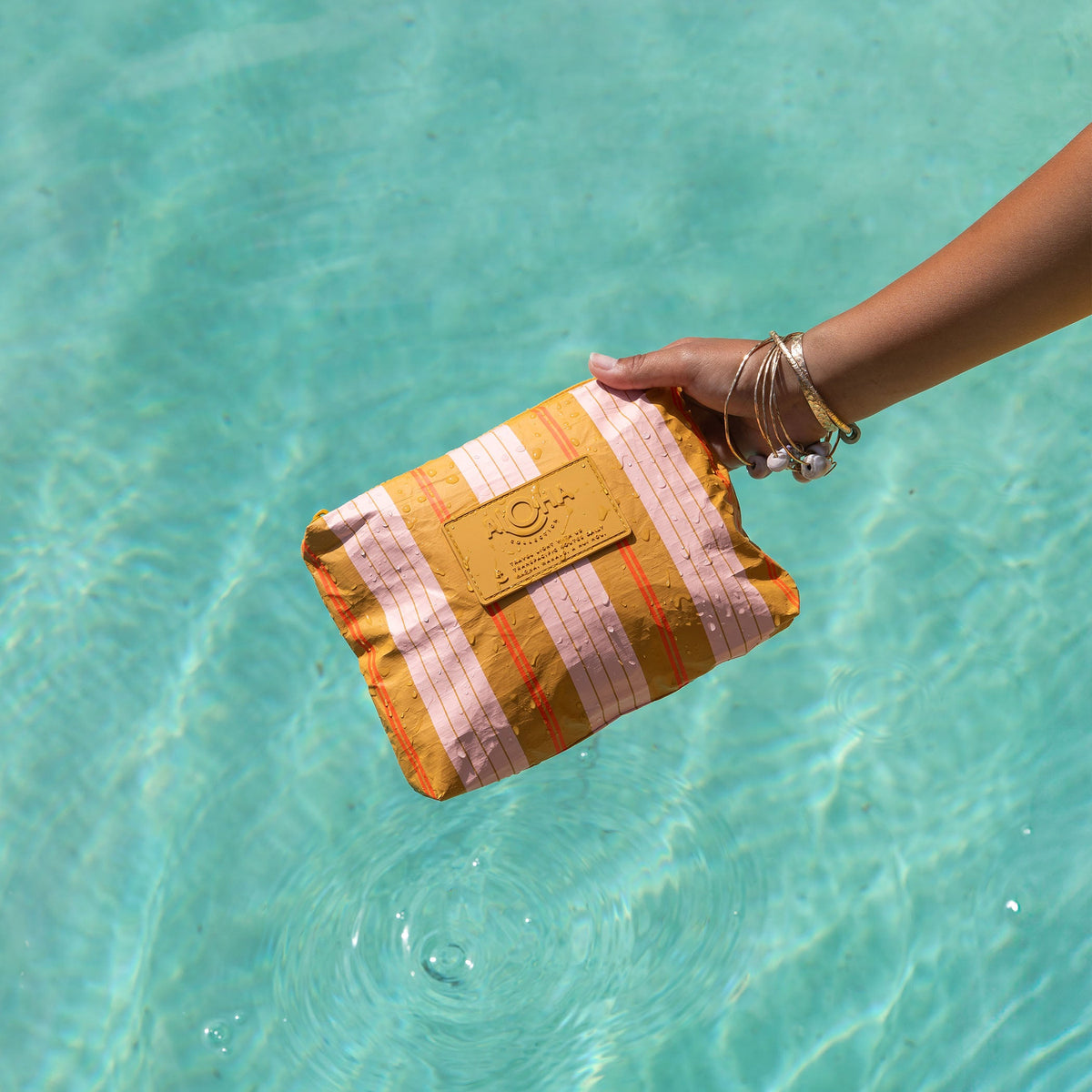 Small Pouch | Market Stripe