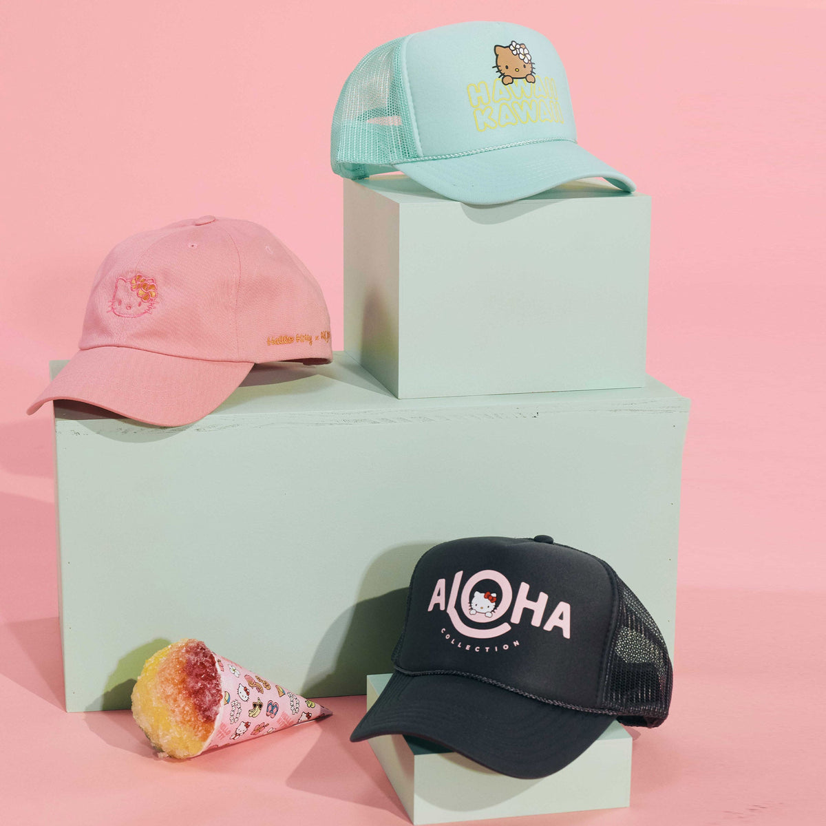 Foam Trucker Hat | ALOHA Kitty