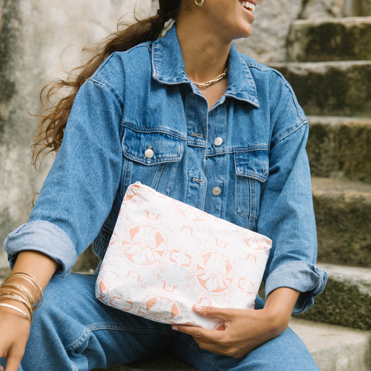 Mid Pouch | Azulejos