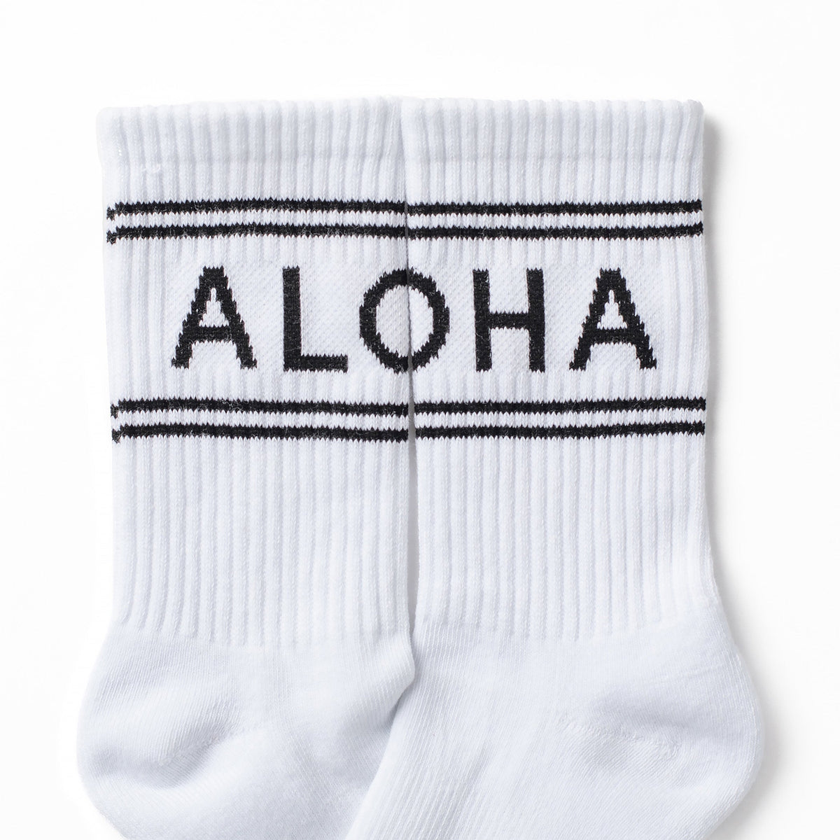 Crew Socks | ALOHA Stripe