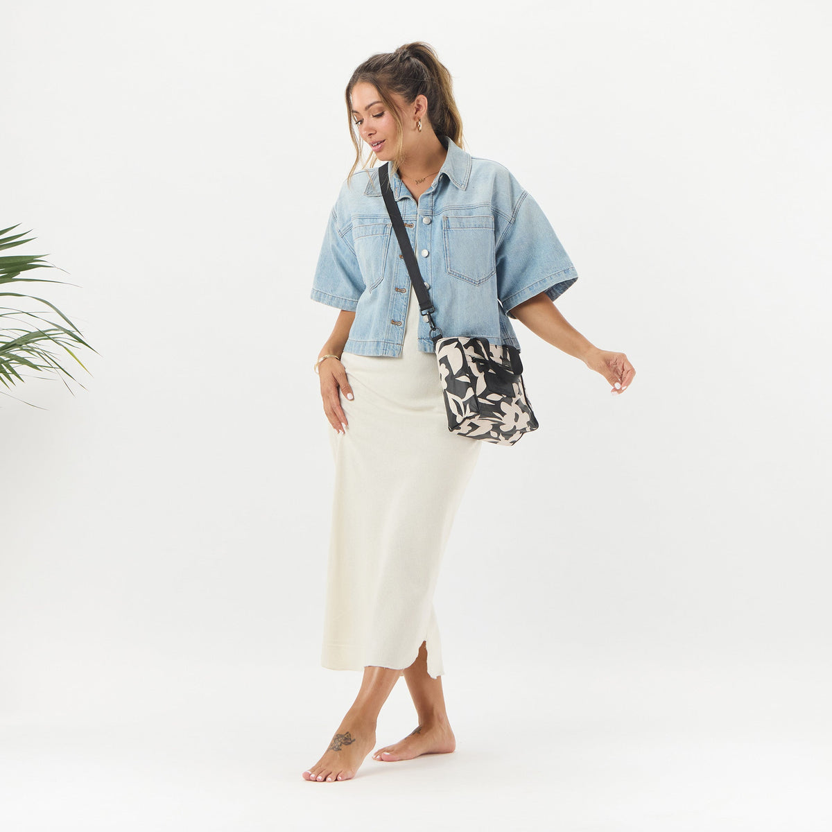 Crossbody | Fall Flowers