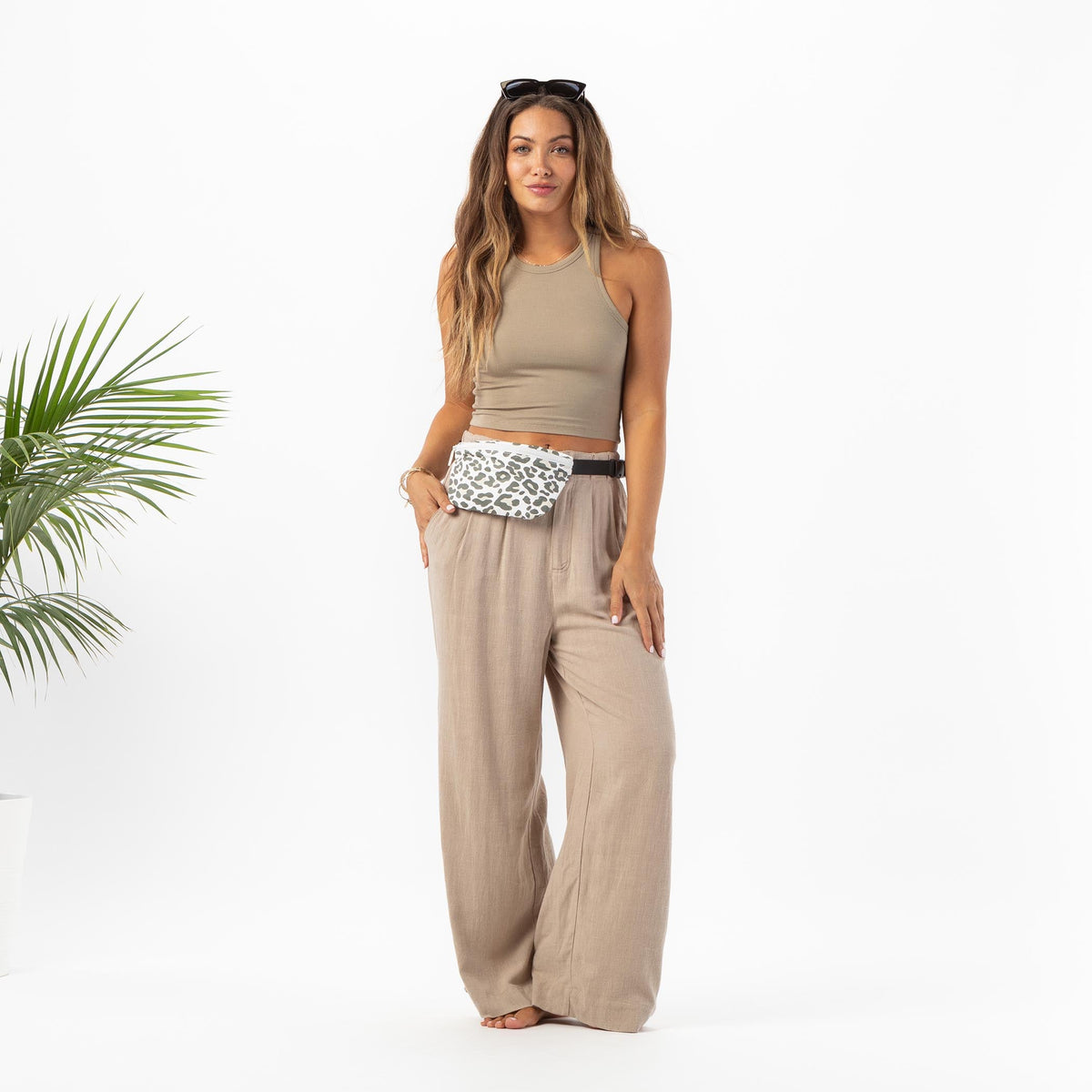 Mini Hip Pack | Snow Leopard