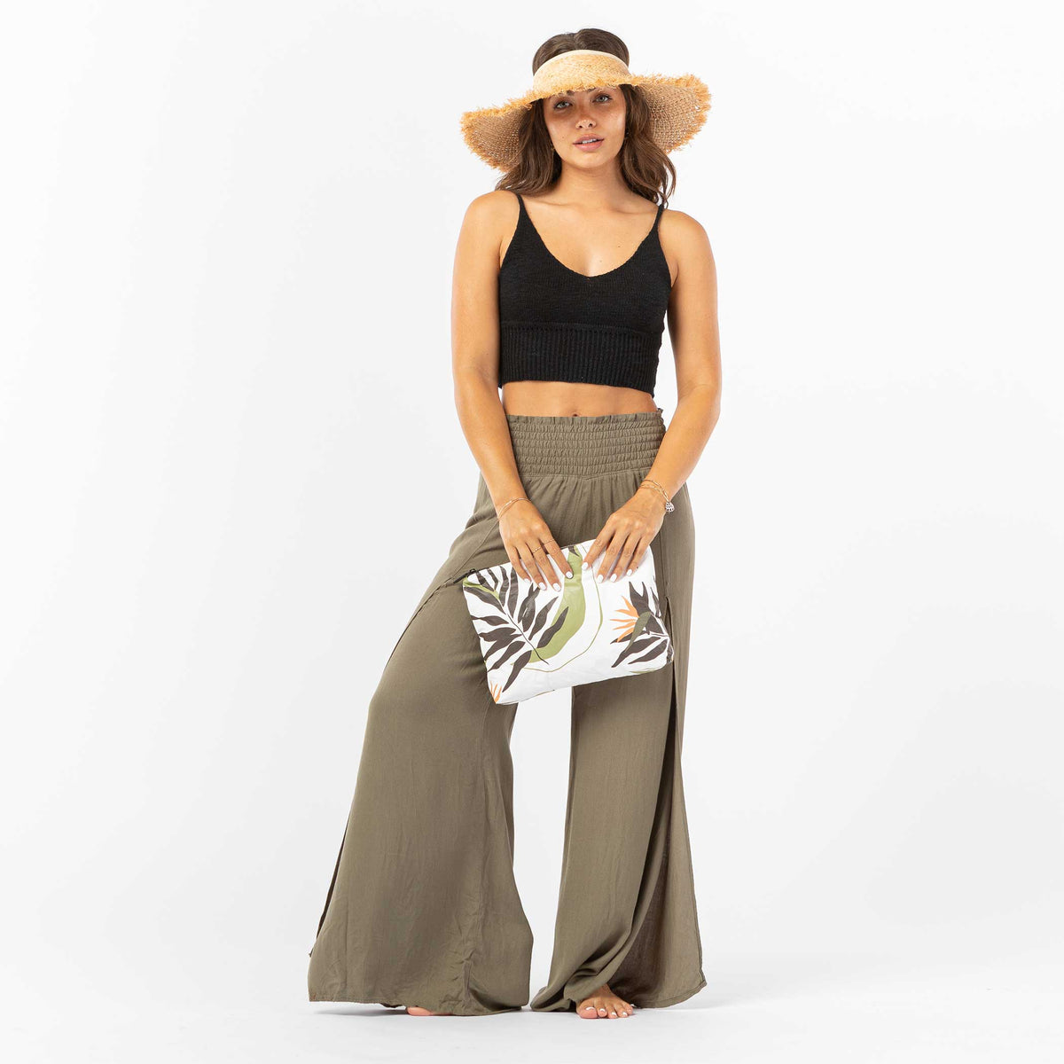 Mid Pouch | Painted Birds