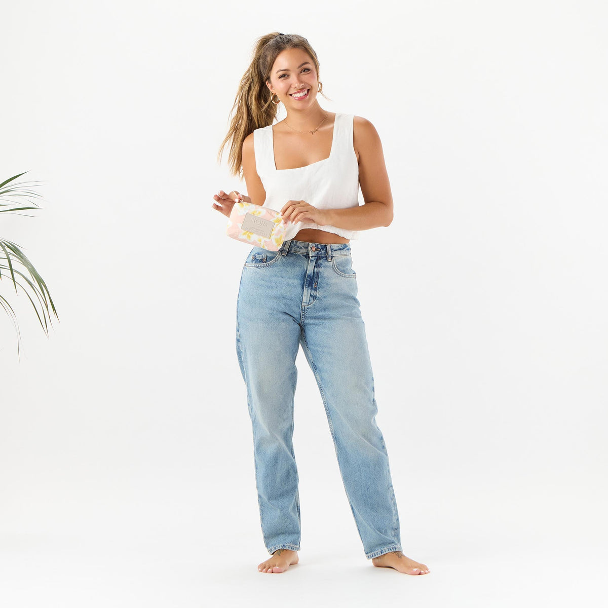 Mini Pouch | Pua Melia by Aloha De Mele