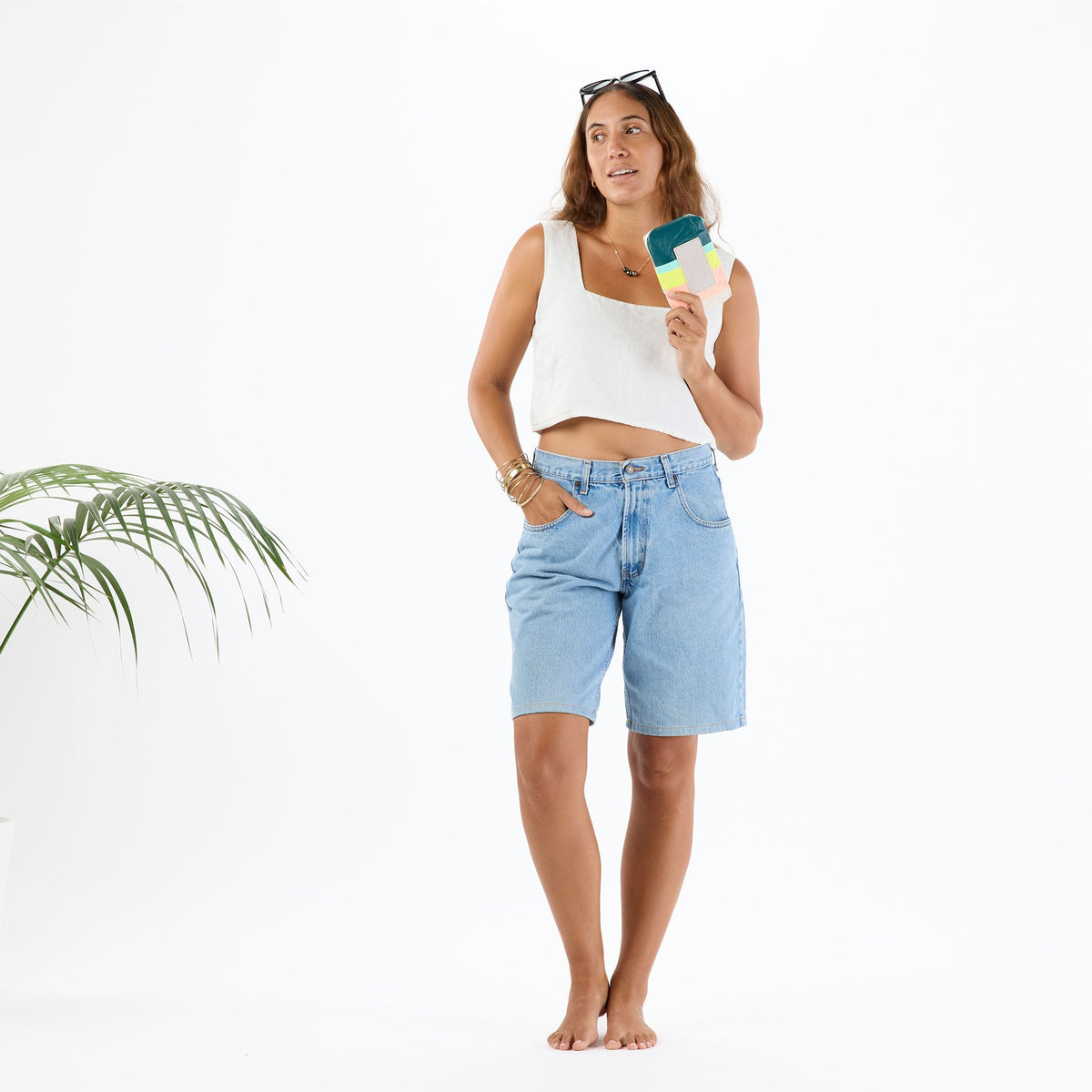 Mini Pouch | Playa Stripes