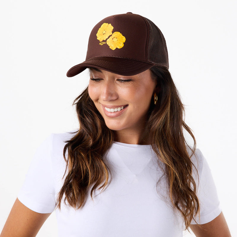 Foam Trucker Hat | Pua 'Ilima