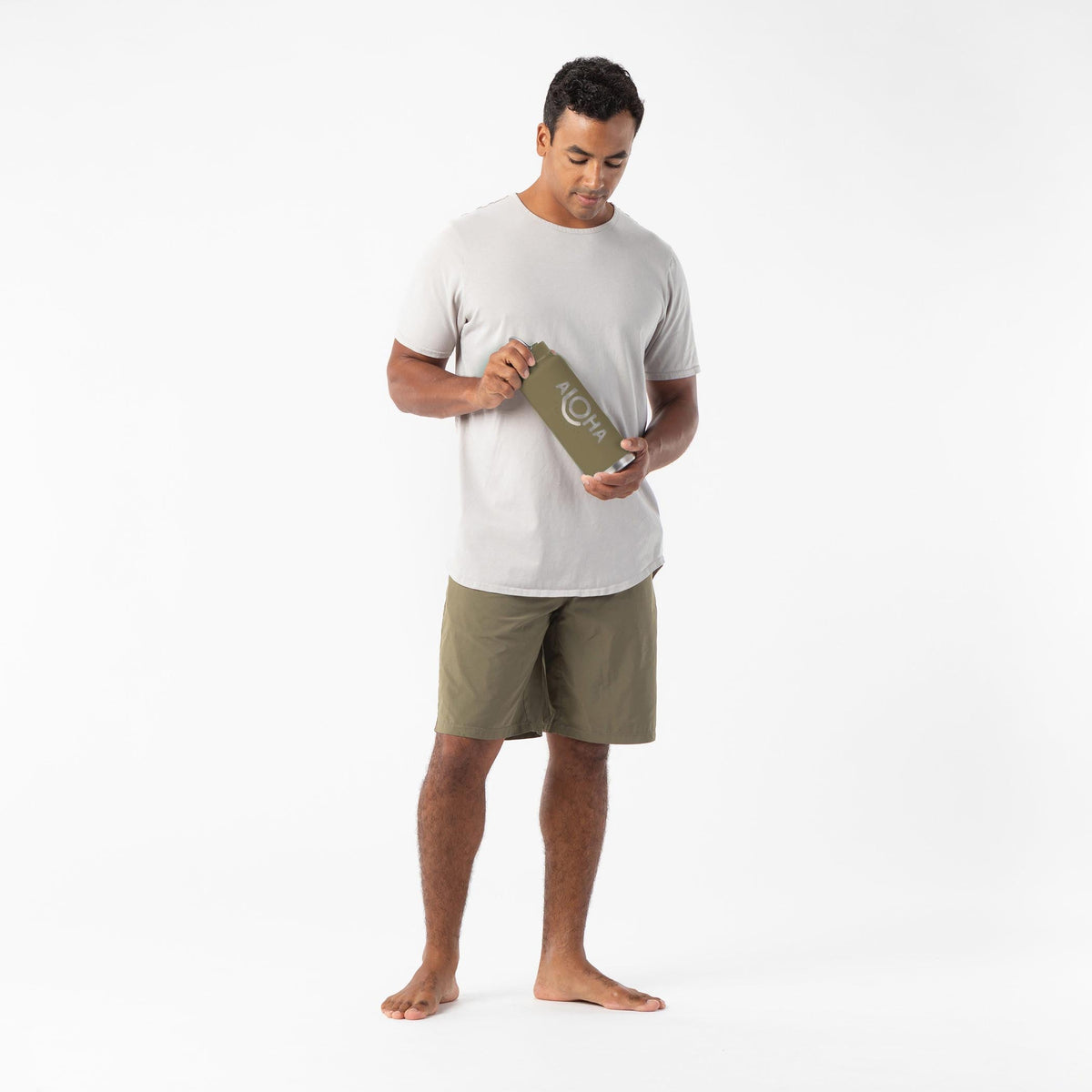 Mizu Water Bottle | ALOHA Logo